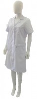 Ref 01005 - Bata manga curta (Senhora) c/ 3 bolsos